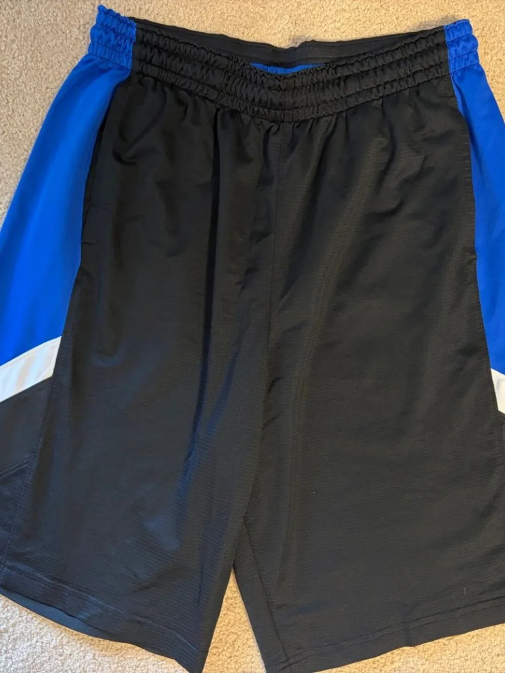 Bundle of 2 Mens Nike Dri Fit athletic shorts size extra large XL black orange